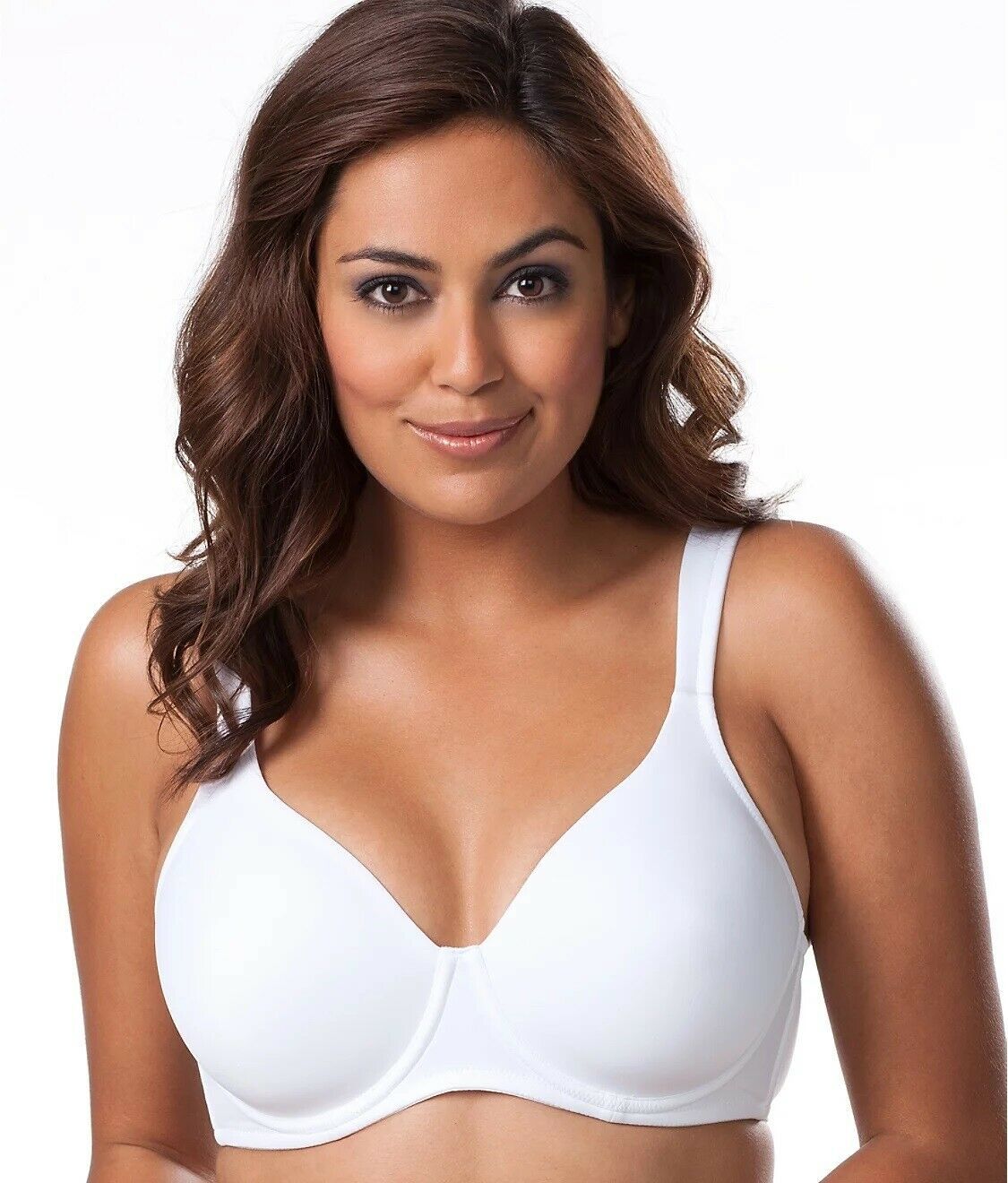 Leading Lady White Lightly Padded Contour Underwire Bra Us 40a Nwot