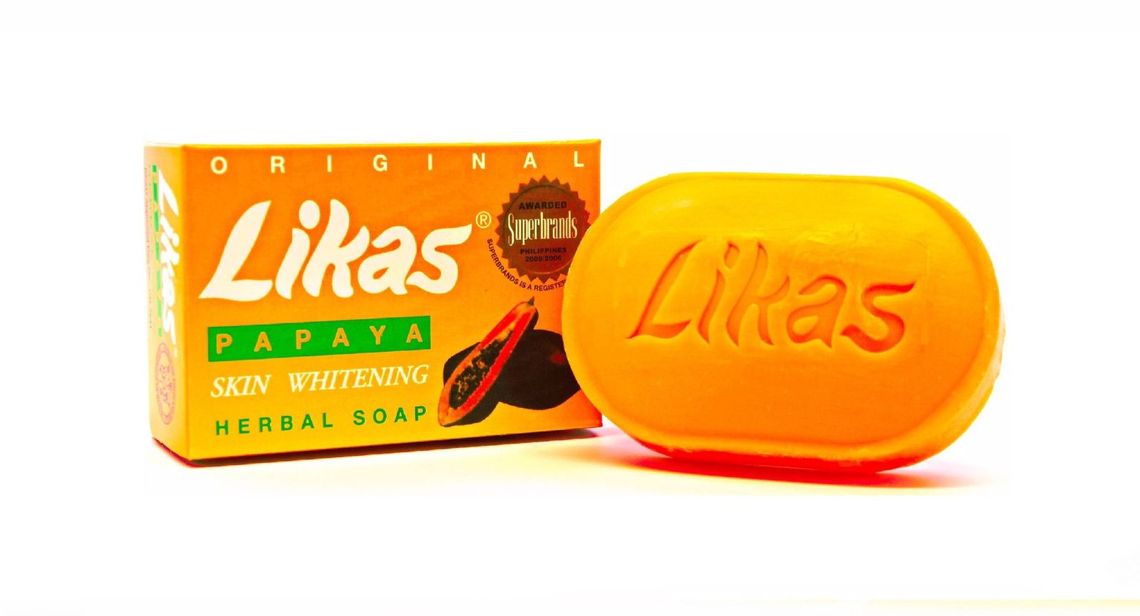 Likas Papaya Skin Whitening Herbal Soap 135 g
