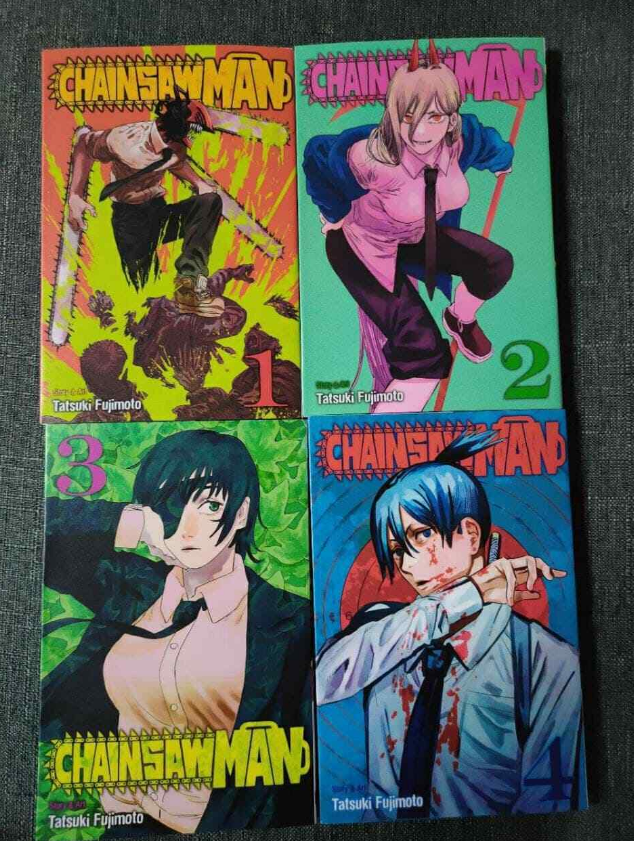 Chainsaw Man Tatsuki Fujimoto Manga Malaysia Printing Volume 1-6 English FULL