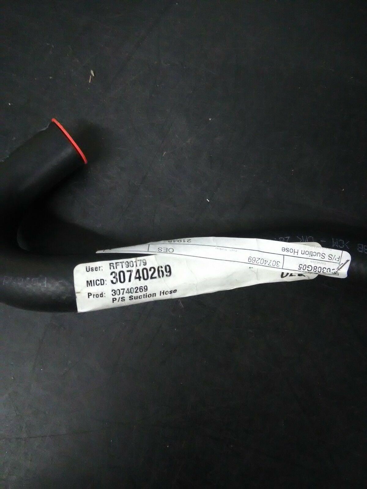 URO Parts 30740269 Power Steering Suction Hose - OE Replacement For Various Models - View #13