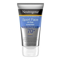Neutrogena Sport Face Oil-Free Lotion Sunscreen, SPF 70+, 2.5 fl. oz.. - $25.73