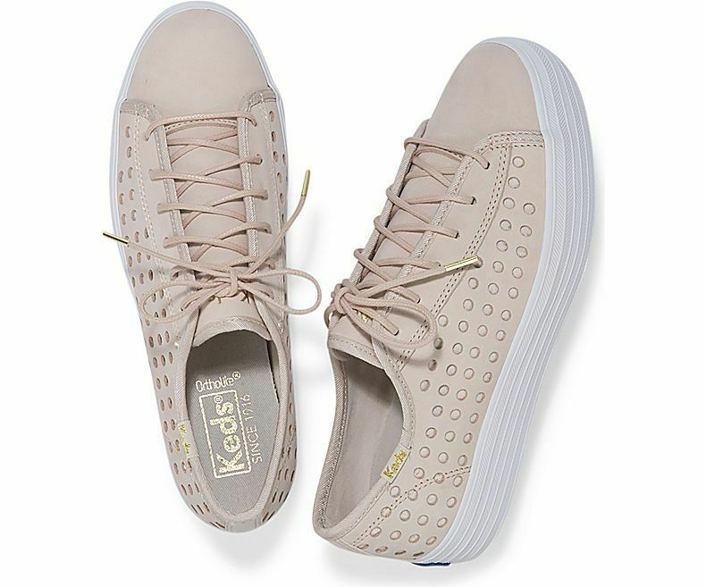 keds triple kick perf leather