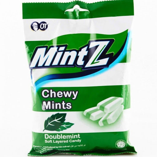 Mintz Chewy Candy Doublemint, 125 Gram (Pack of 3)