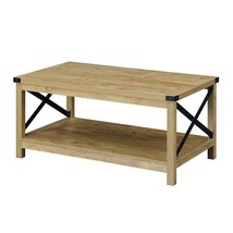 Convenience Concepts Durango Coffee Table in Light English Oak Wood Finish - $174.59