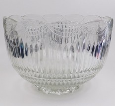 Indiana Glass Lancaster Colony Royal Drape Punch Bowl Vintage - $69.30