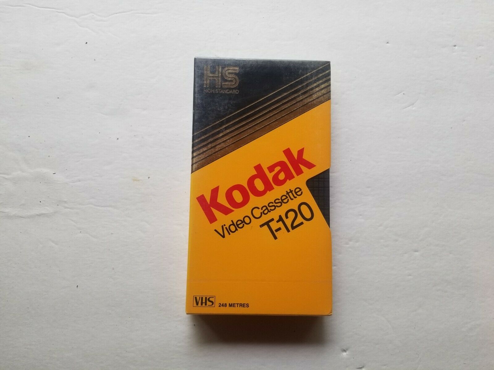 New Kodak T120 Blank VHS Tape Vintage Blank Media