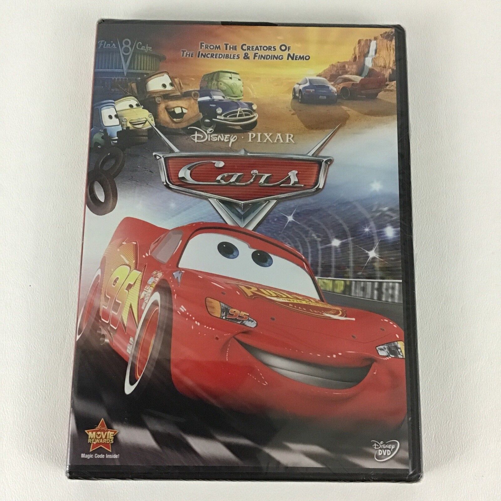 Disney Pixar Cars Movie DVD Film Bonus Features McQueen Mater New ...