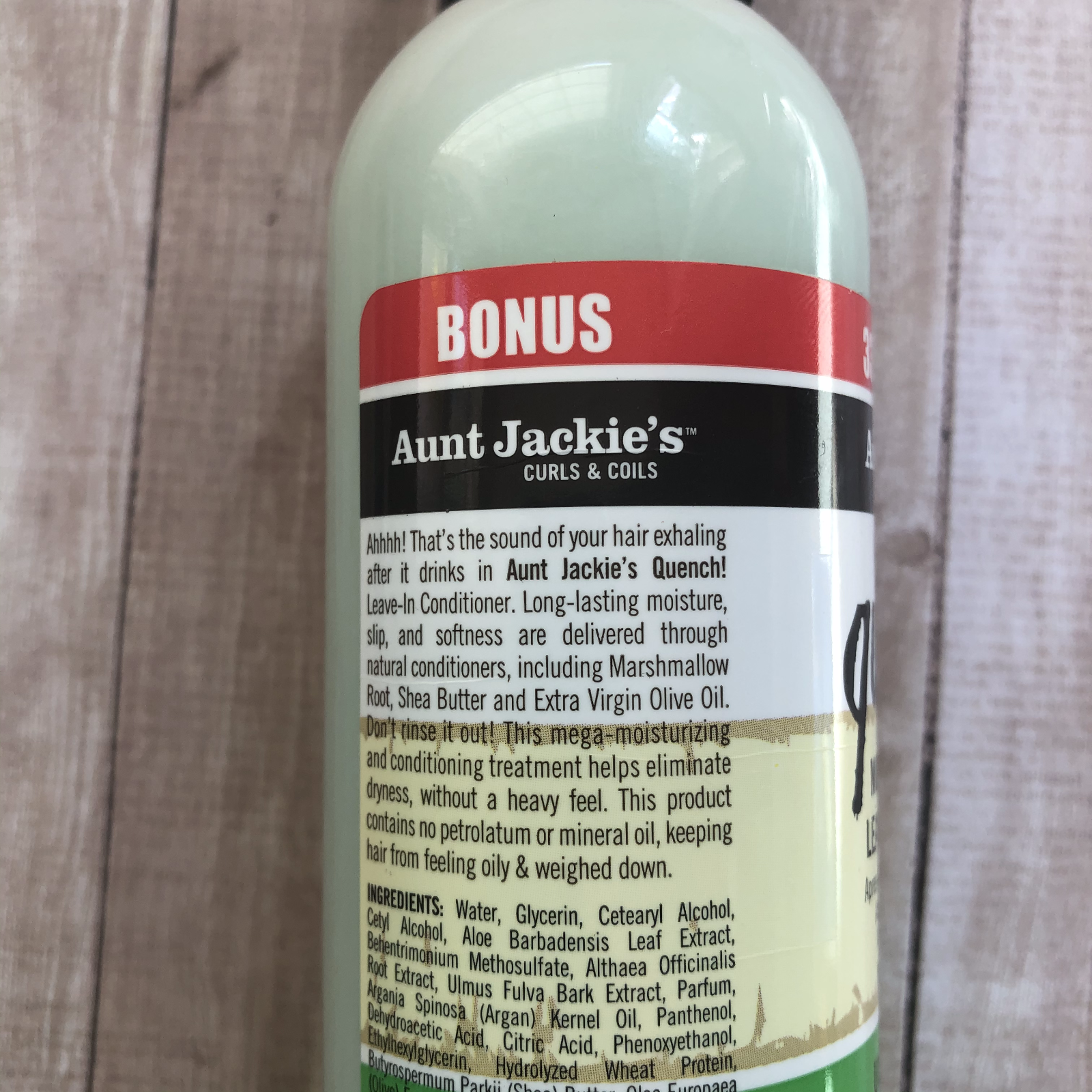 Aunt Jackies Curls & Coils Quench Moisture Intensive Leave In