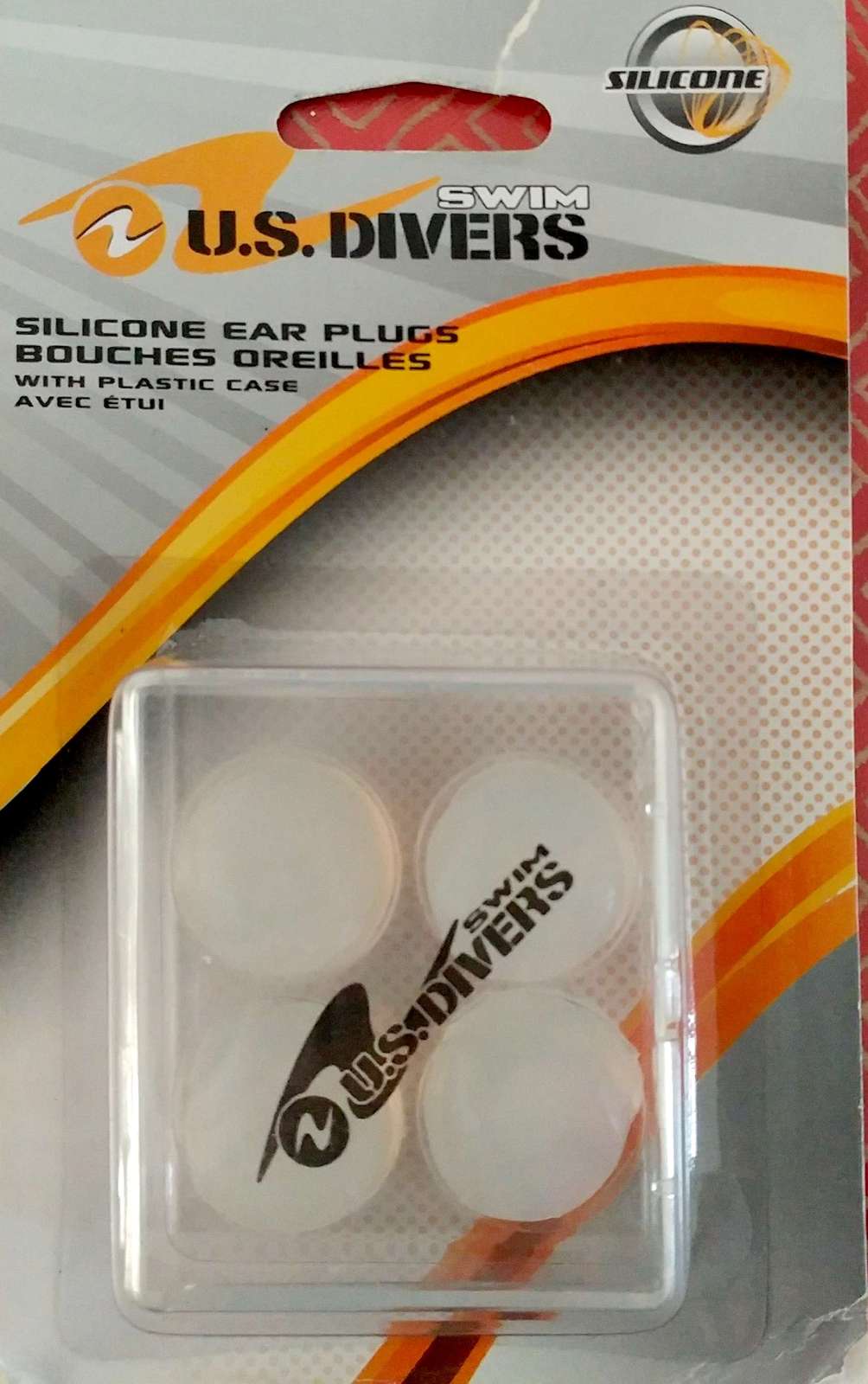 Newin Star Soft Silicone Swimming Nose Clip Ear Plugs Set Adults /& Kids Transparent Plastic Box