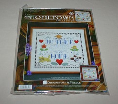 Hometown Collection No Place Like Home Counted Cross Stitch Sampler Kit ... - $11.83