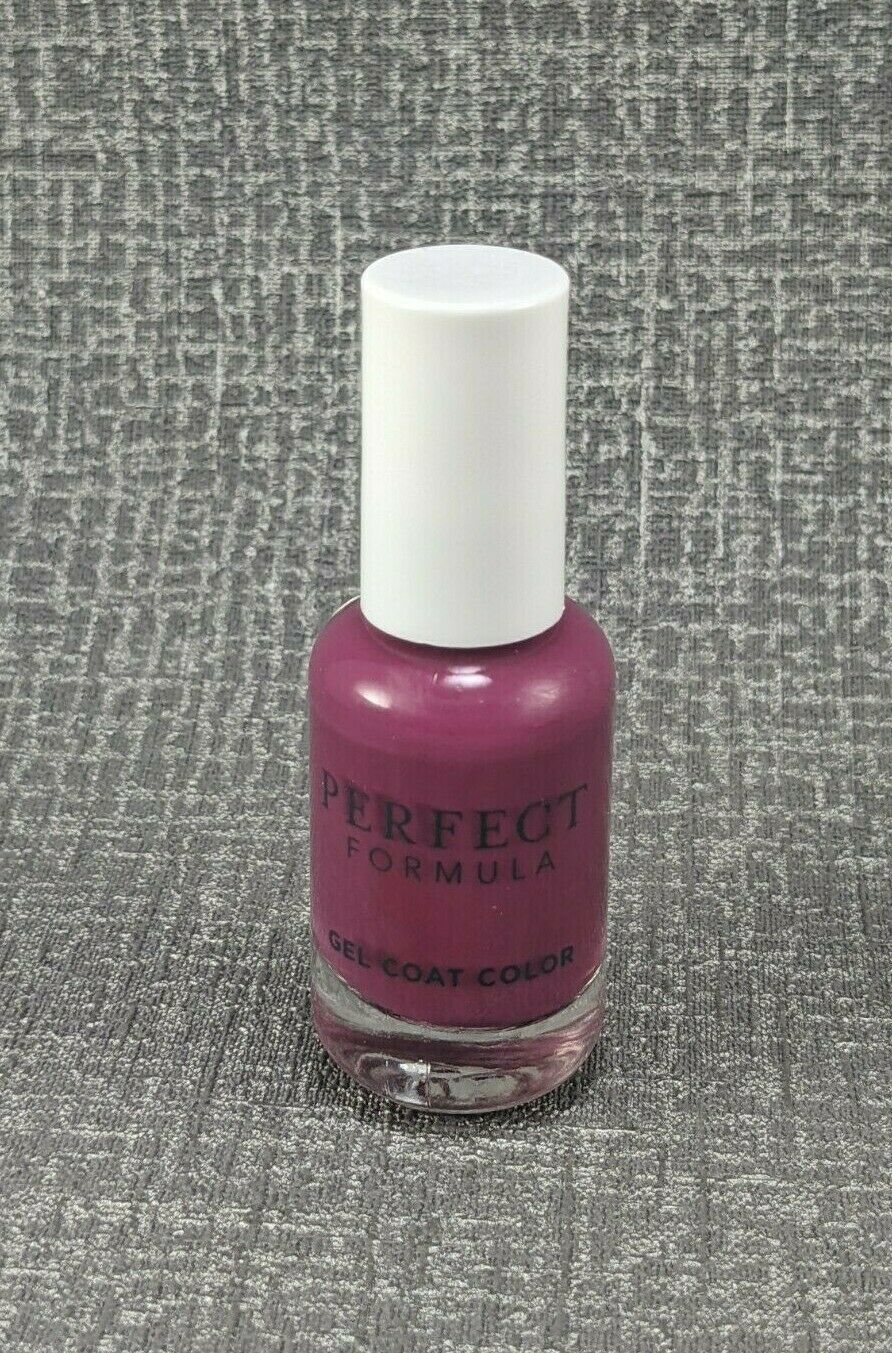 Primary image for Perfect Formula Gel Coat Color DIVINE (Deep Pink) #225 0.27oz NEW WITHOUT BOX