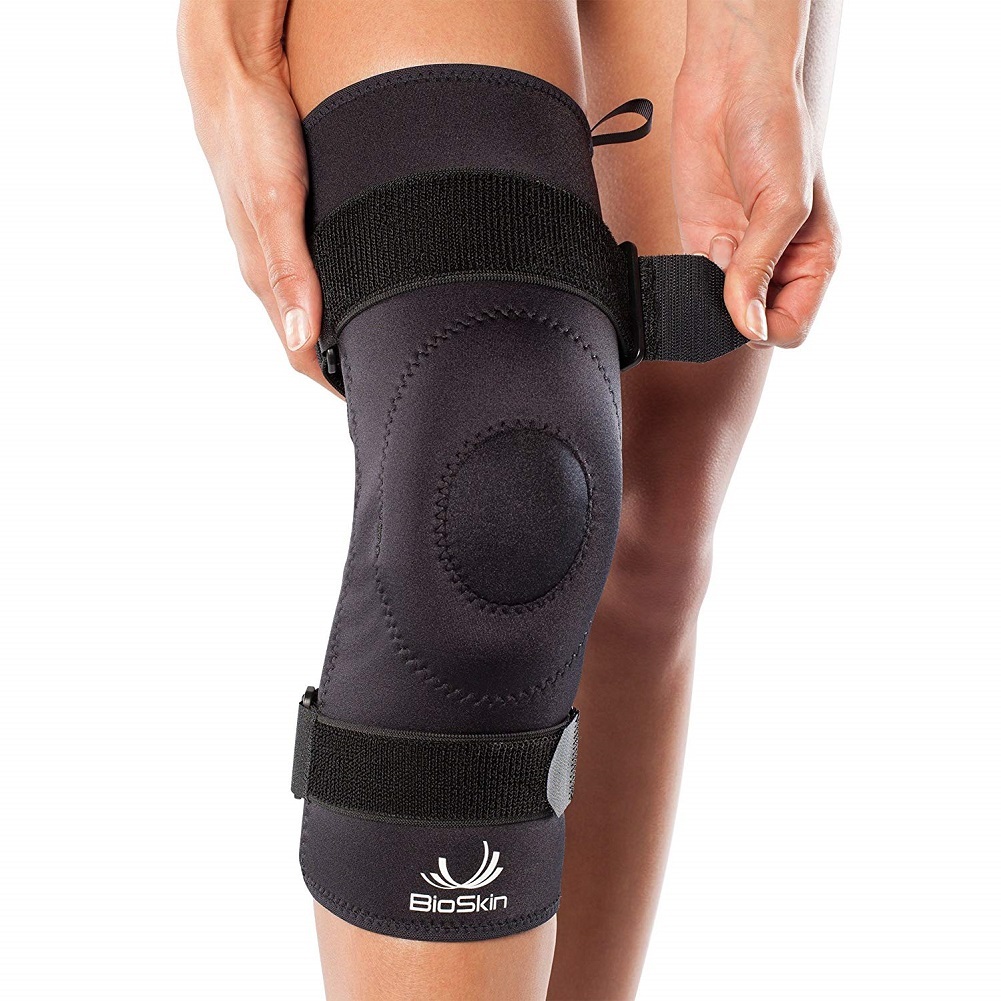 Compression Knee Brace with Gel for Arthritis, Patella Tendinitis, (L