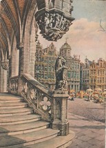 Belgium postcard Brussels Grand Market circa 1900 see rest - £0.58 GBP