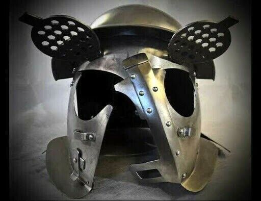 Medieval Gladiator Helmet Provocateur Model Battle Ready 18 gauge Armor ...