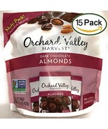 Orchard Valley Harvest Snack Packs - Dark Chocolate Almonds - 15 Ct. Mul... - $32.66