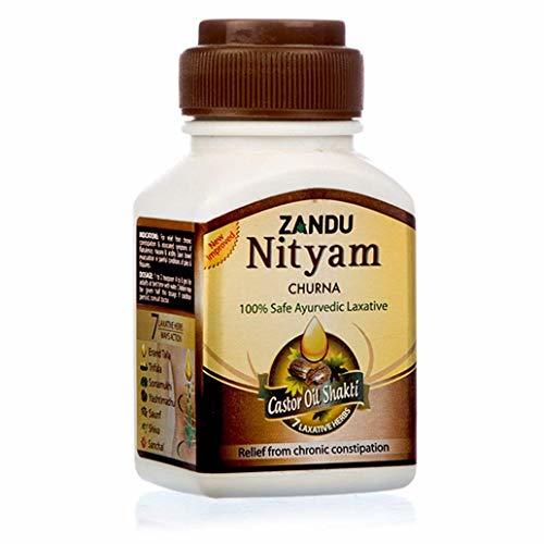 Zandu Nityam Churna Herbal Safe Ayurvedic Laxative 100 Grams by Zandu