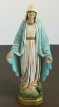 Vintage Our Lady of Grace Catholic Religious Statue Figurine REALART RUB... - $135.00