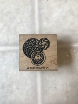 Vintage Look Decorative BUTTONS Rubber Stamp by Stampin' Up!   2000 - $8.59