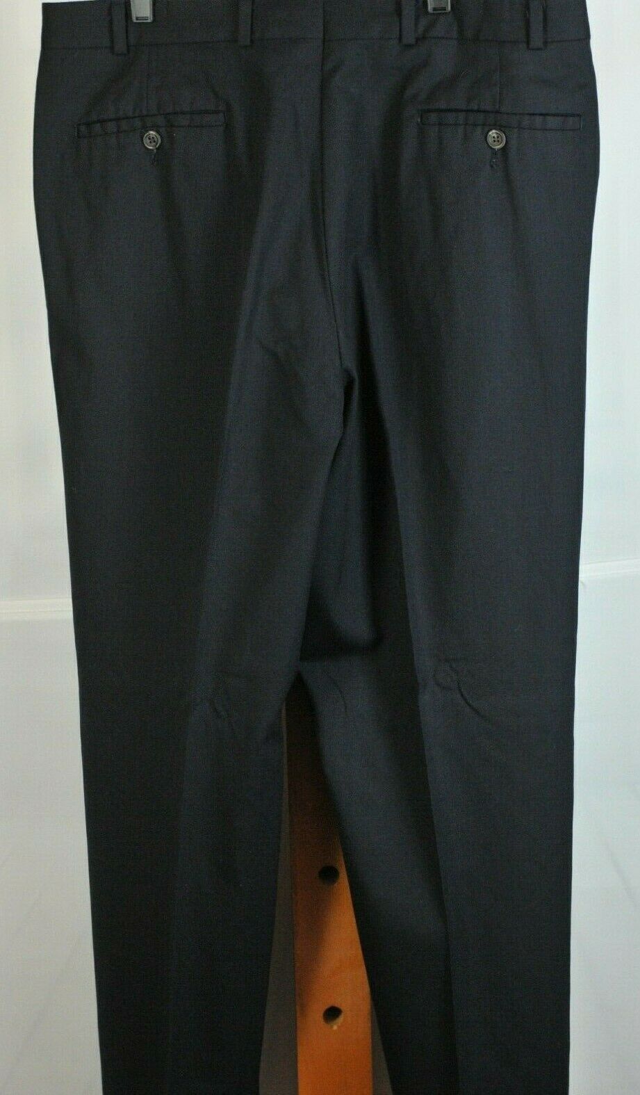 Lauren Ralph Lauren Men's Navy Wool Cashmere Pleated Dress Pants 34 x ...