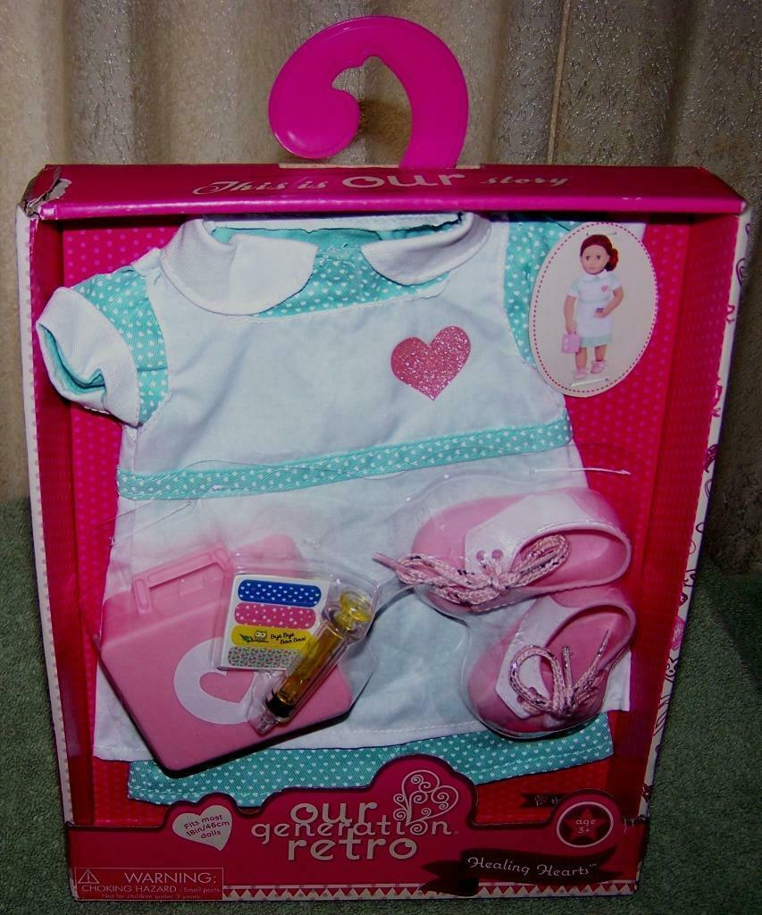 Our Generation HEALING HEARTS Outfit for Most 18" Dolls New - $20.88