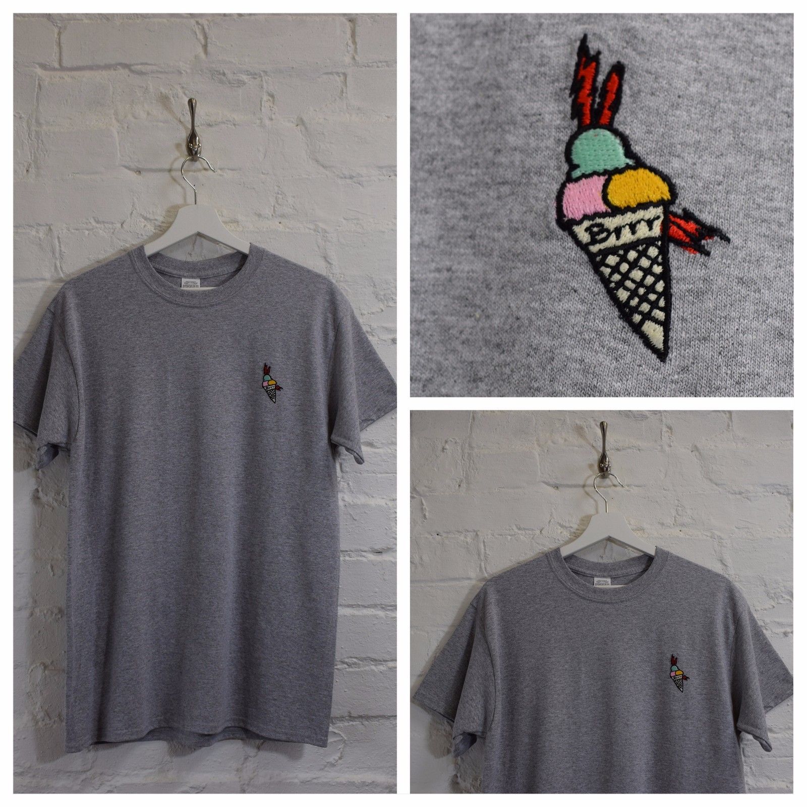 Image of Actual Fact Gucci Mane Hip Hop Heather Grey Tee T-shirt