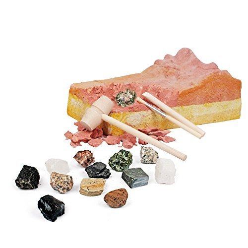 XX Excavation Dig Kit for Kids Earth Rock Mineral Crsyatal Geology