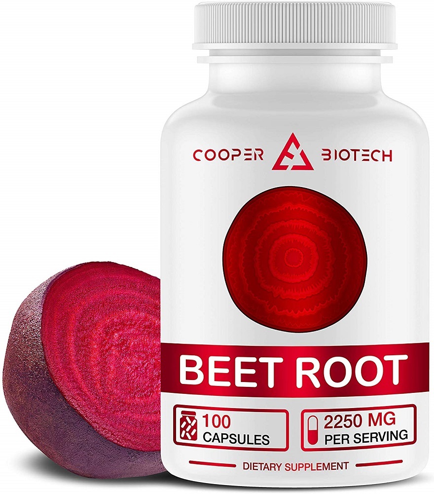 Beet Root Capsules - Concentrated Organic Beet Root Powder Supplement Extracted
