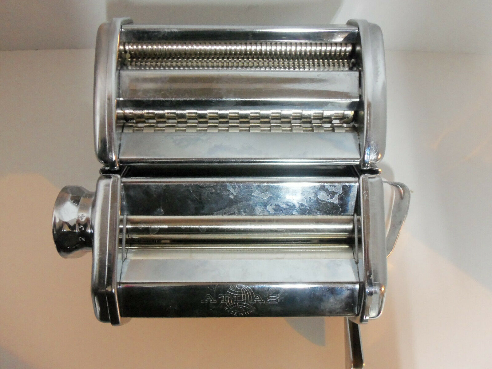 MARCATO ATLAS Tipo Lusso PASTA MACHINE Steel Noodle Maker Mod 150 Made