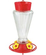New More Birds Royal Glass Hummingbird Feeder 28 oz. Capacity - $40.19