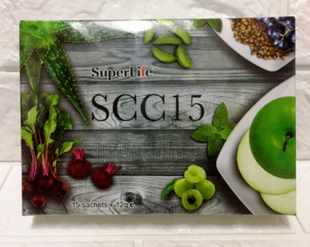 New SuperLife SCC+ (SCC15 )Colon Cleanser, Aid Weight Loss. 15 sachet FAST SHIP