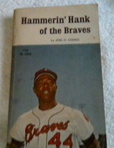 Hammerin&#39; Hank of the Braves Joel H. Cohen Scholastic Books 1971 B&amp;W Pho... - $12.38