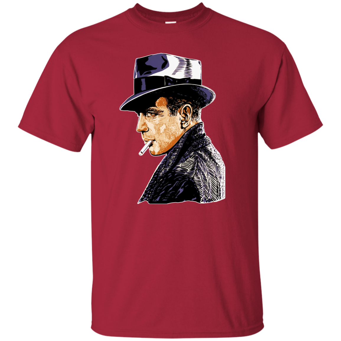 Humphrey Bogart, Film Noir, Detective, Maltese Falcon, TShirt