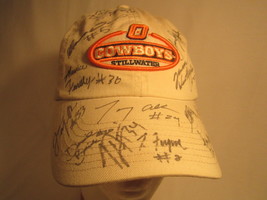 Men's Cap Autographed Oklahoma State Cowboys 2000 Size: Adjustable [Z164f] - $35.88