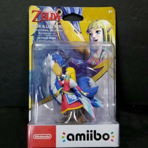 Nintendo Amiibo Zelda and Loftwing The Legend of Zelda Skyward Sword Brand New