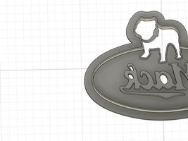 3D Printed Cookie Cutter Inspired by Older Mack Truck Logo - $8.91