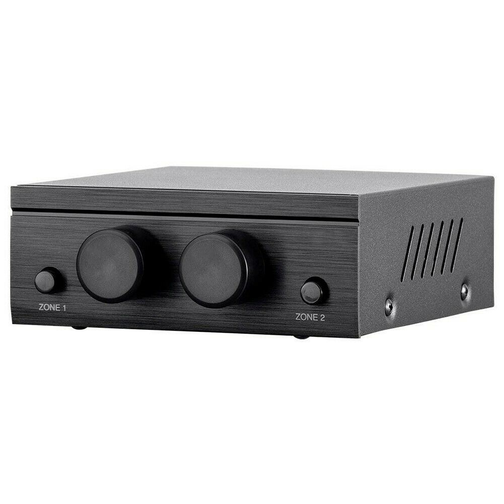 audio splitter with volume control and on off button for pc