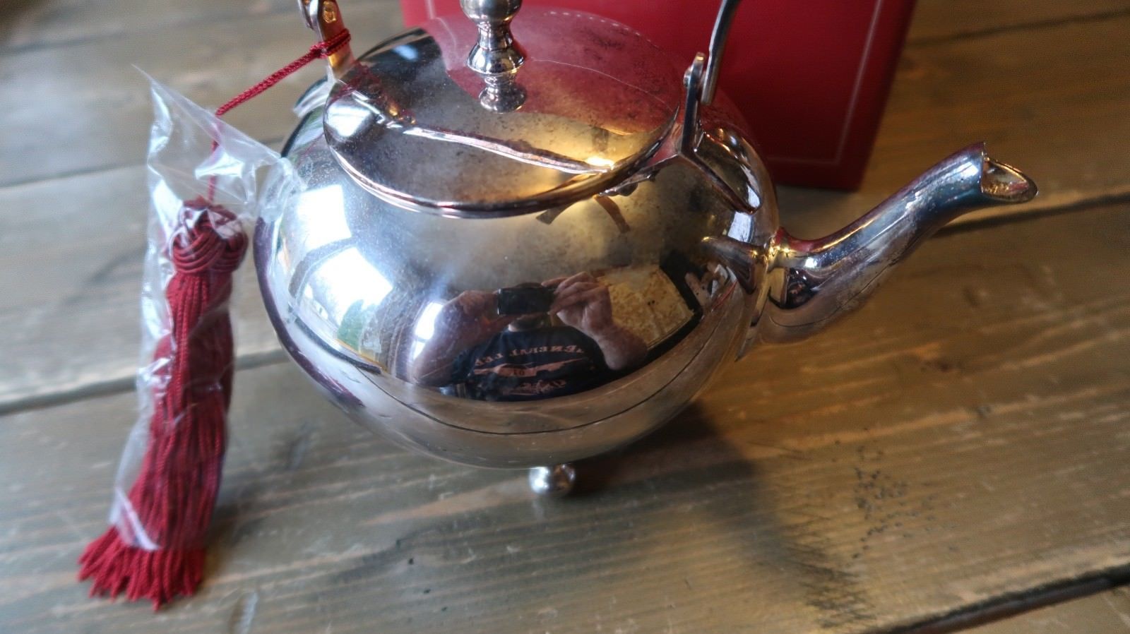 Pottery Barn Silver Plated Tassel Teapot New And 50 Similar Items Pottery Barn Silver Plated Tassel Teapot New And 50 Similar Items