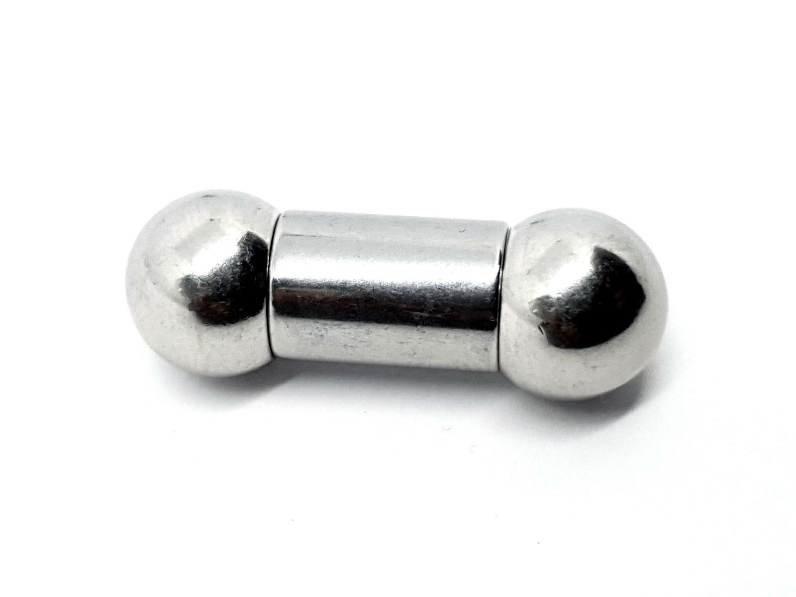 Large Barbell Piercing Bar Heavy Gauge Titanium 0g (8mm) 10mm Ball mm
