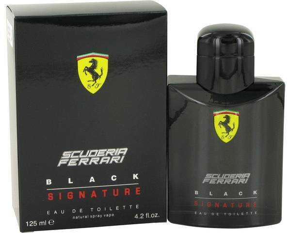 Ferrari scuderia black signature cologne