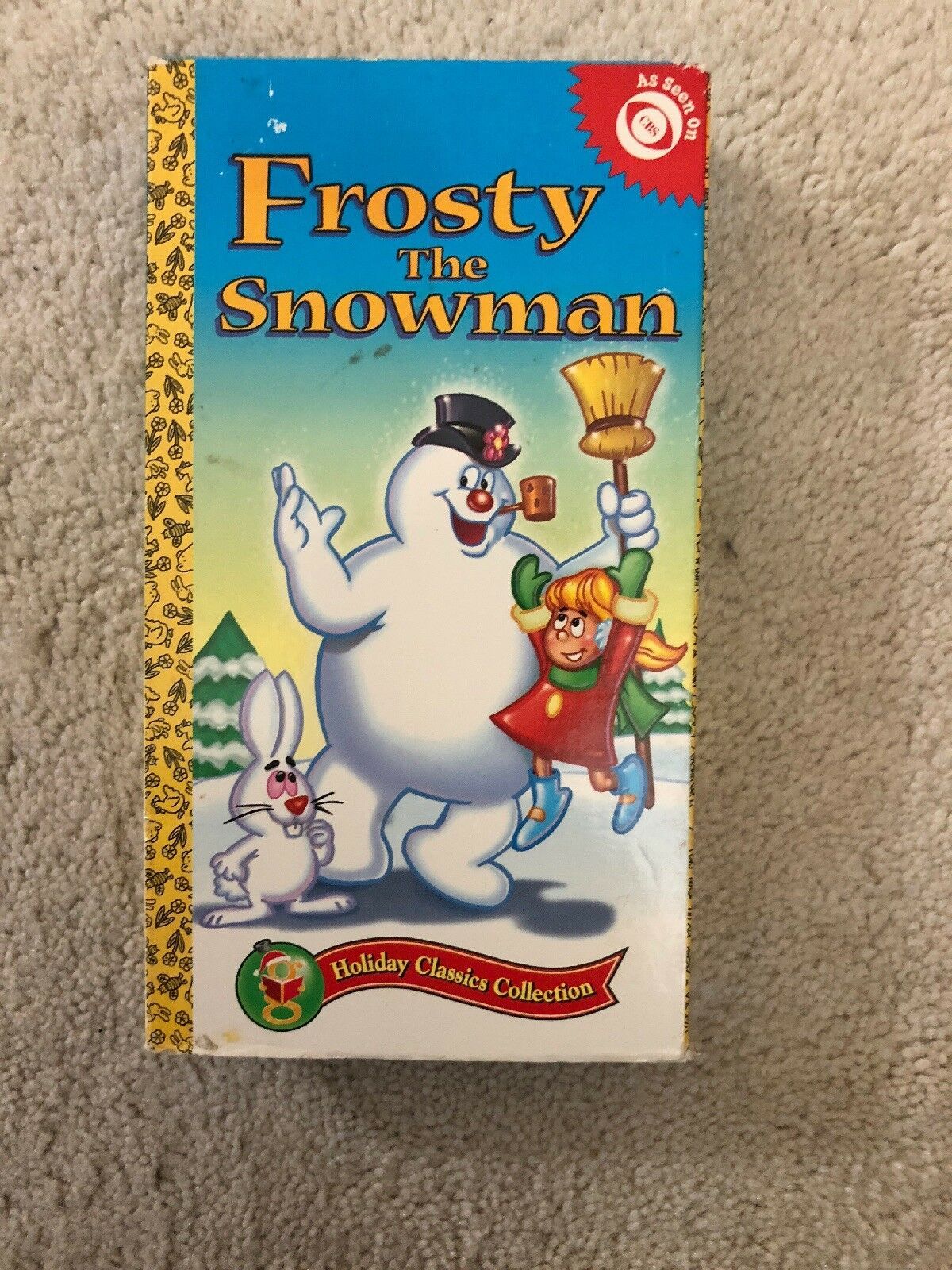 Frosty the Snowman(VHS 1969)TESTED-VERY RARE VINTAGE COLLECTIBLE-SHIPS ...
