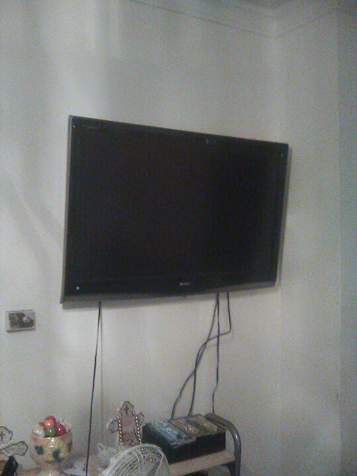 SHARP AQUOS 65" FLAT WALL MOUNT TELEVISION Televisions