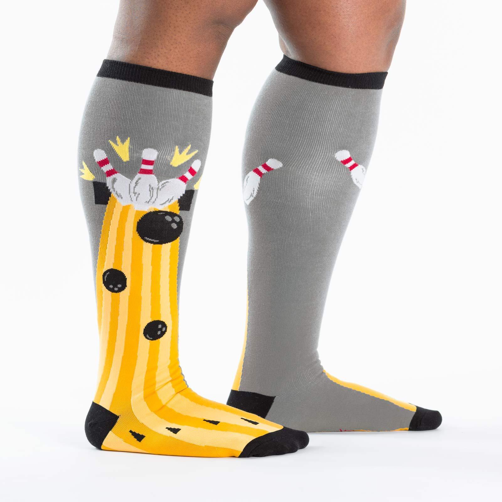 Image of Spare Pair Knee High Socks Stretch-It™ New Unisex XL Womens 12/Men's 13 Bowling