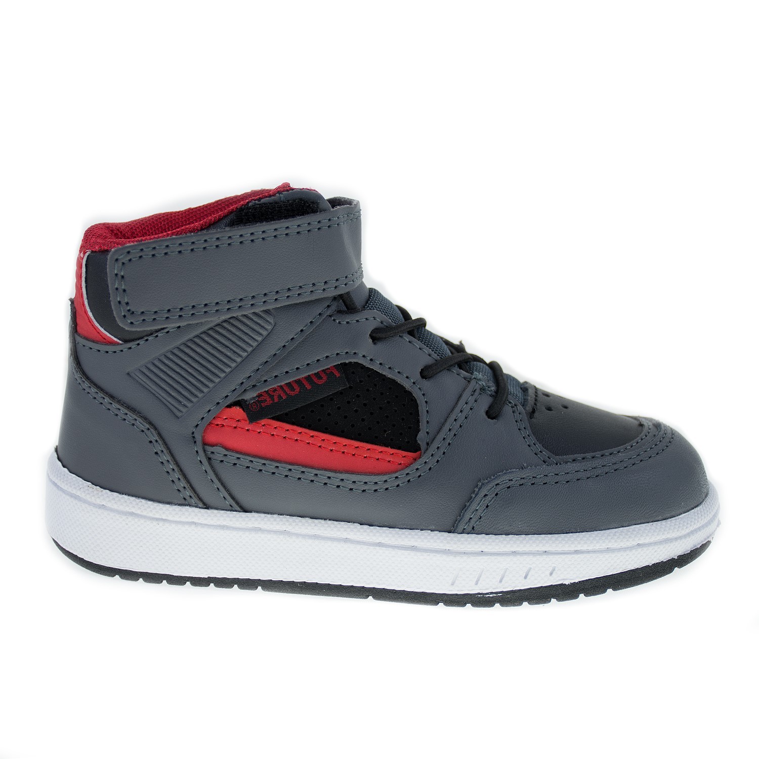 Boy's Future High-Top Gray Toddler/Youth Tennis Shoes - Boys' Shoes