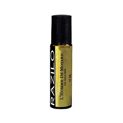 Razilo LHomme De Motard, The Biker Man, Pure Parfum Oil for Men; 10 mL Amber Gl - $11.99