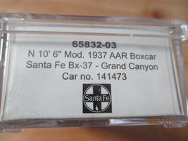 Intermountain #65832-03 Santa Fe 1937 10' 6" 1937 Box Car -Grand Canyon N-Scale image 4