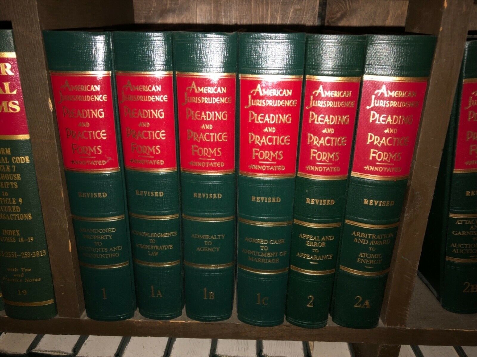 American Jurisprudence PLEADING and PRACTICE FORMS Set of 66 Books 1995