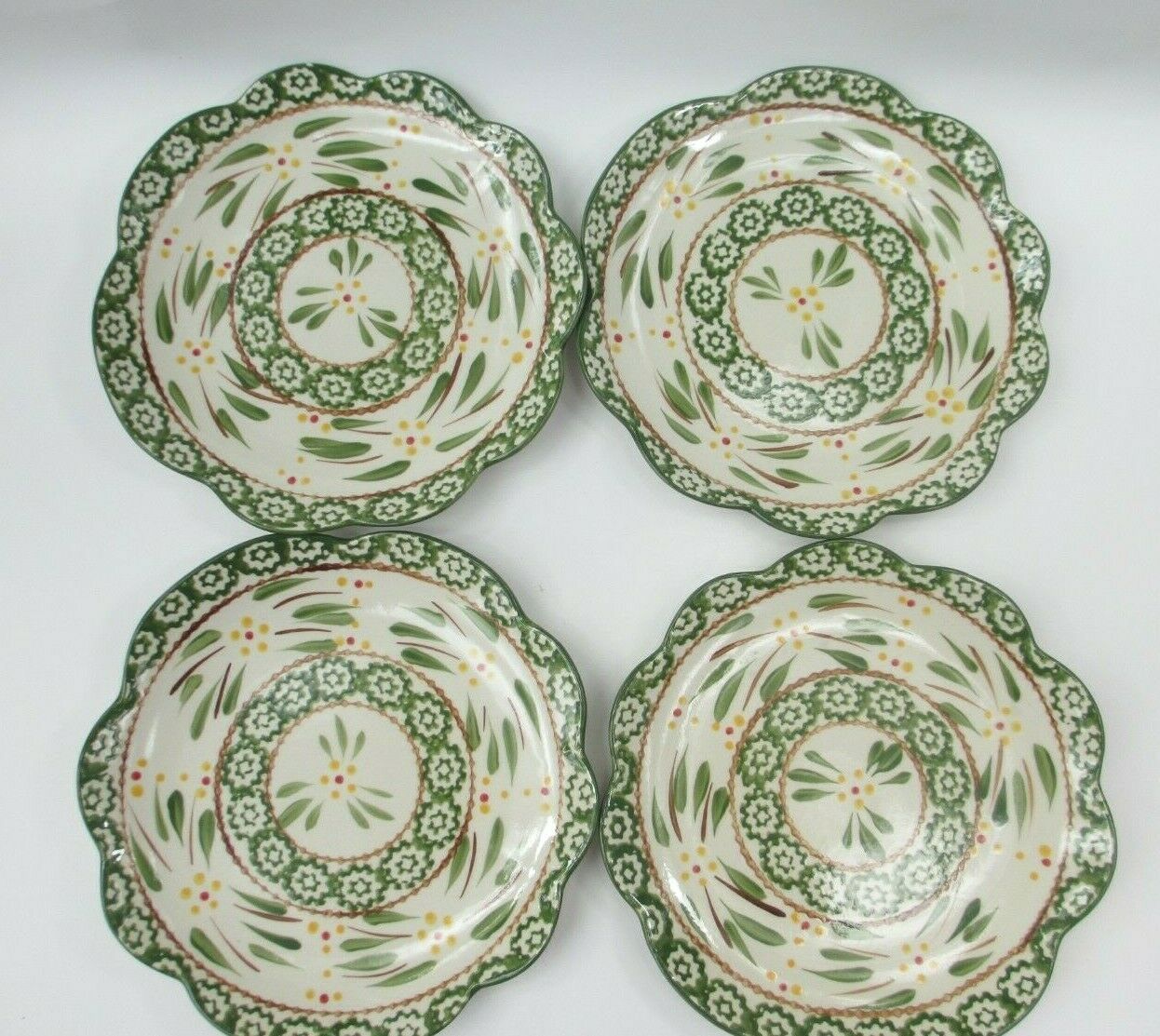 Temp Tations Old World Salad Plates Set Of 4 Presentable Ovenware By Tara Other Bakeware