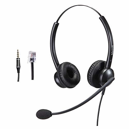 Cisco Headset RJ9 Phone Headset for Cisco IP Phone with Noise Cancelling Microph VoIP Home Phones