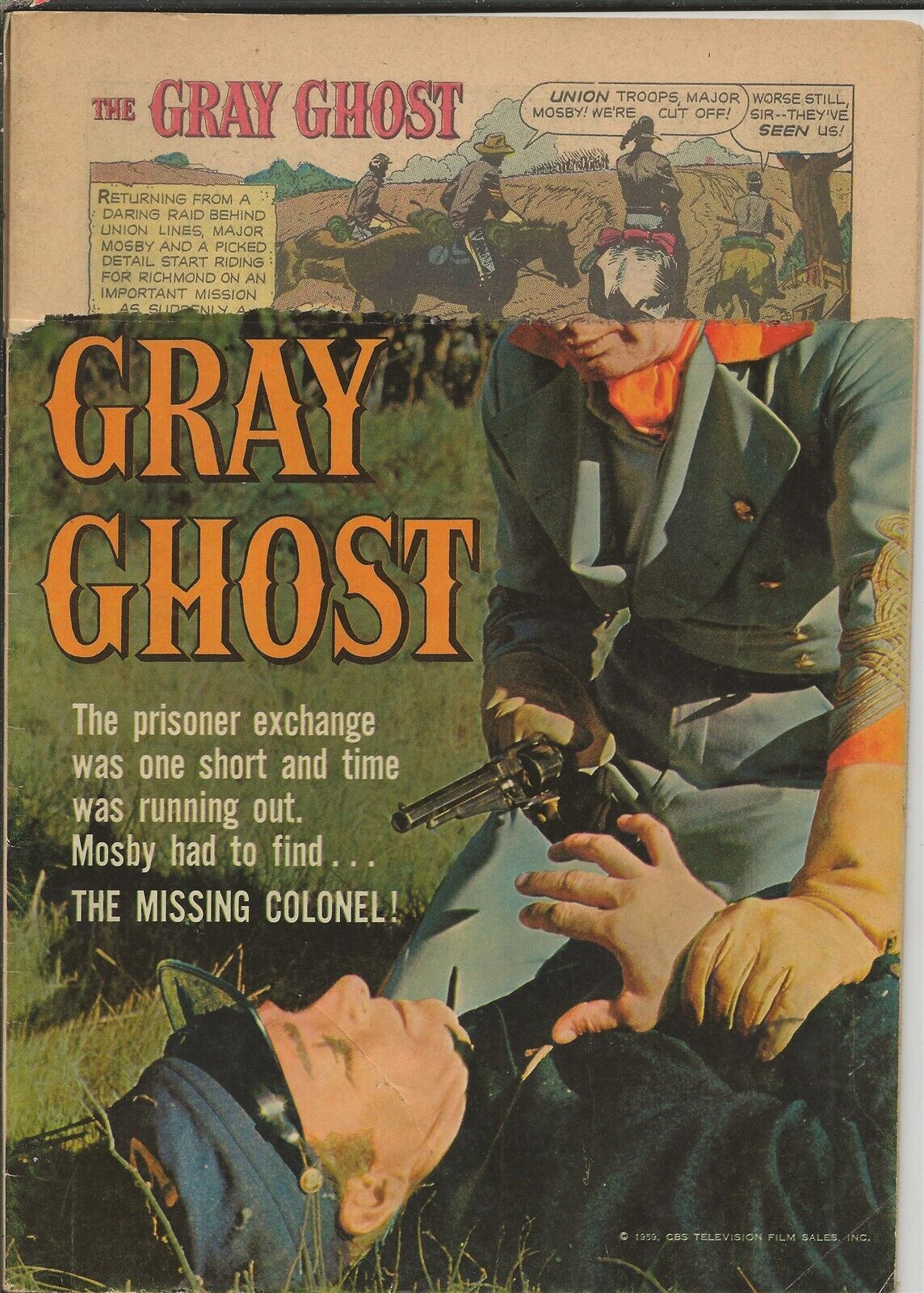 Primary image for Four Color Gray Ghost #1000 ORIGINAL Vintage 1959 Dell Comics 
