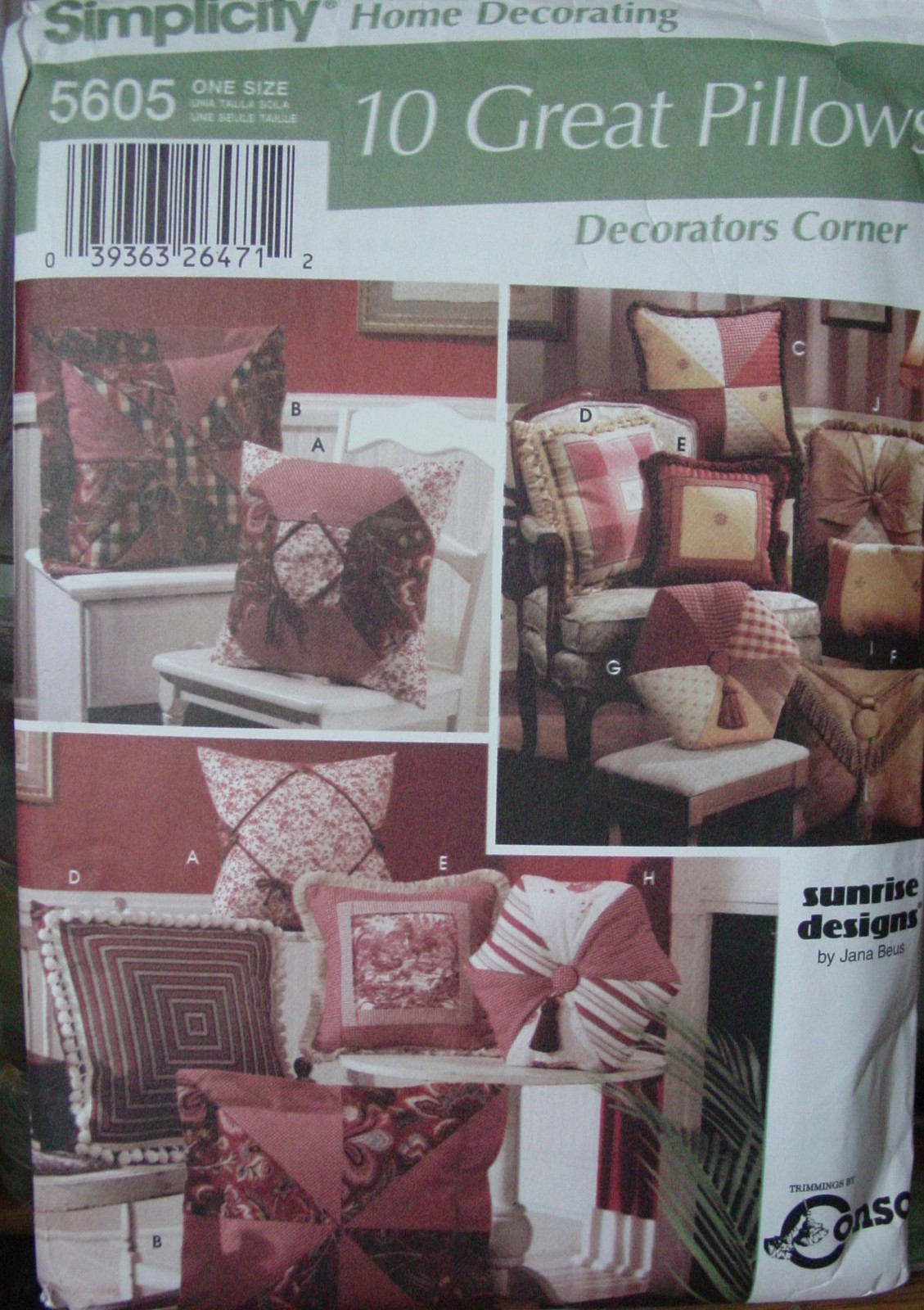 Simplicity 5605 Sewing Pattern 3 Listings